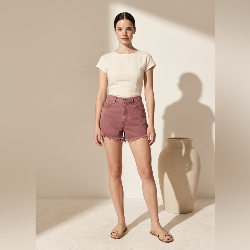 High Waisted Vintage Lee Shorts